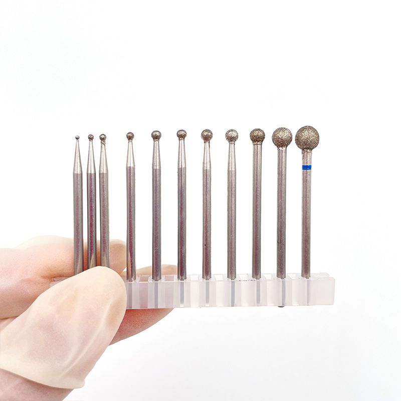 磨針金剛砂磨針金剛石磨頭鉆石磨棒2.35mm柄玉石雕刻