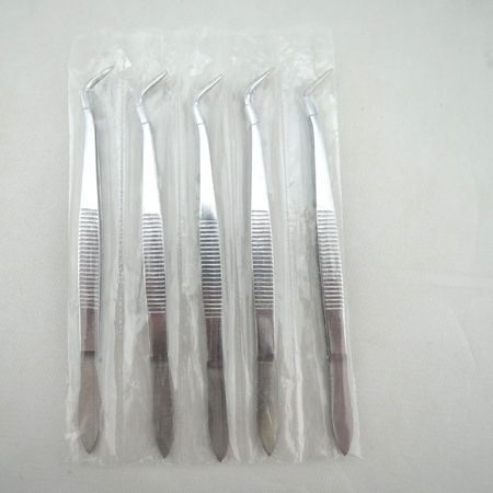 雙彎無(wú)定位鑷子調(diào)2.5